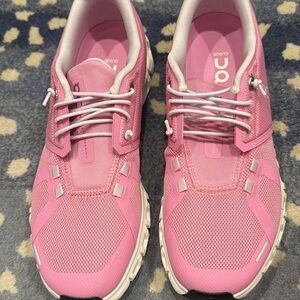 On Running Women's Pink Cloud Sneakers